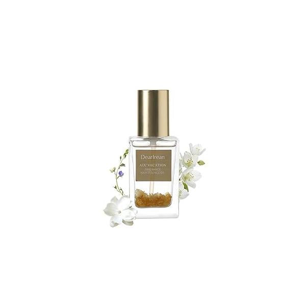 Dear Irean Fragrance Hair Essence Oil, Deep Nourishment for Dry & Damaged and Anti Frizz Nourishment, Keep Shining with Spa-level Luxury Pleasure Fragrance, 1.35 fl oz (AIX'VACATION)