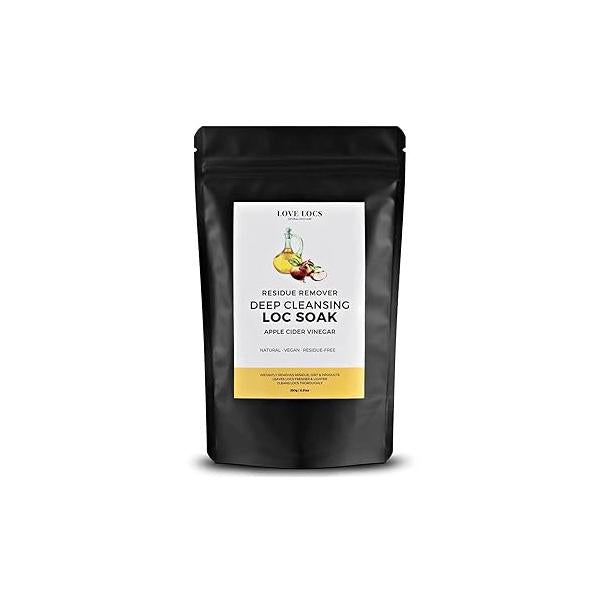 Dreadlock Detox Powder with ACV | Deep Clean Loc Soak Wash Scalp Cleanser for Build Up Cleansing and Clarifying Natural Residue-Free Dreads Hair Products