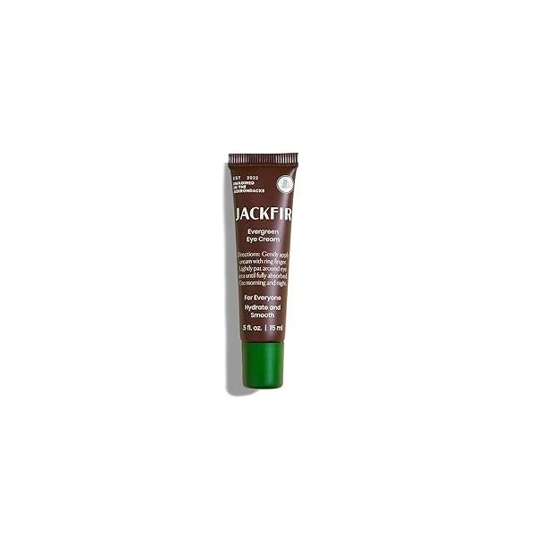 The Evergreen Eye Cream, Natural Cream for Men, Helps Reduce Puffiness and Brighten Under Dark Circles, EWG Verified, Organic Ingredients, For All Skin Types, 0.5 Fl Oz