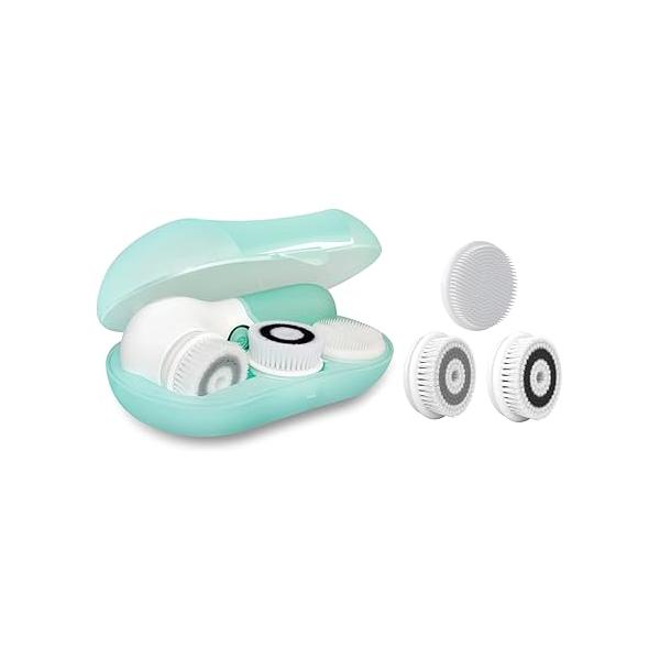 Facial Cleansing Brush Bundled Set with 3pcs Replacements