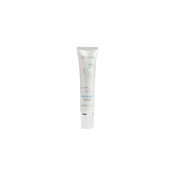 Nu Skin - ageLOC LumiSpa IdealEyes | Say Goodbye to Tired Eyes with Activating Eye Cream Designed Work Accent Targets Dark Circles, Puffy Eyes, and Fine Lines 1 Pack