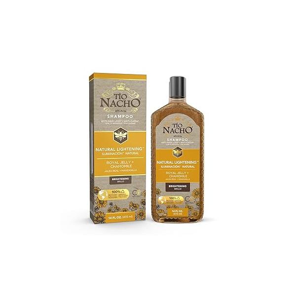 Tio Nacho Natural Lightening and Volumizing Shampoo with Royal Jelly Chamomile, 14 Ounces