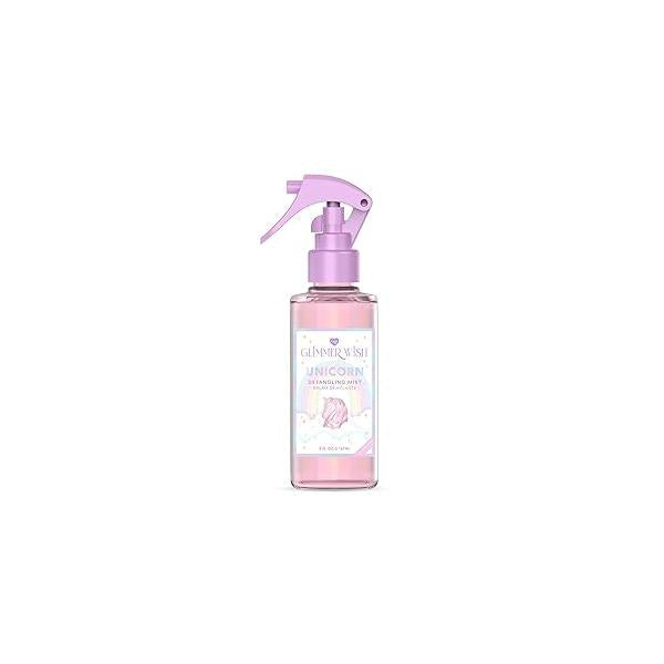 Glimmer Wish Mermaid Hair Detangler Spray - Leave-In Conditioner for Kids & Women, Tangle-Free Care, Detangling Spray, 5 fl oz