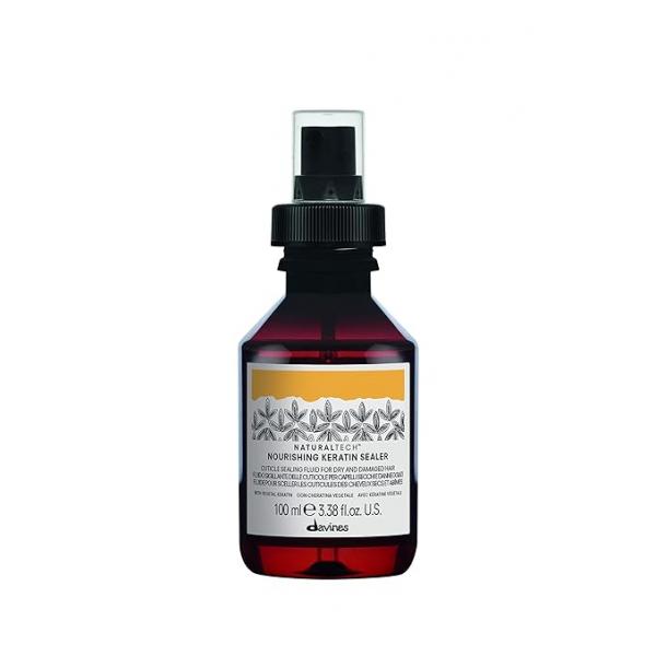 Davines Naturaltech NOURISHING Keratin Sealer, No Rinse Softening And Protection to Strengthen Defend Against Split Ends, 3.38 Fl. Oz.