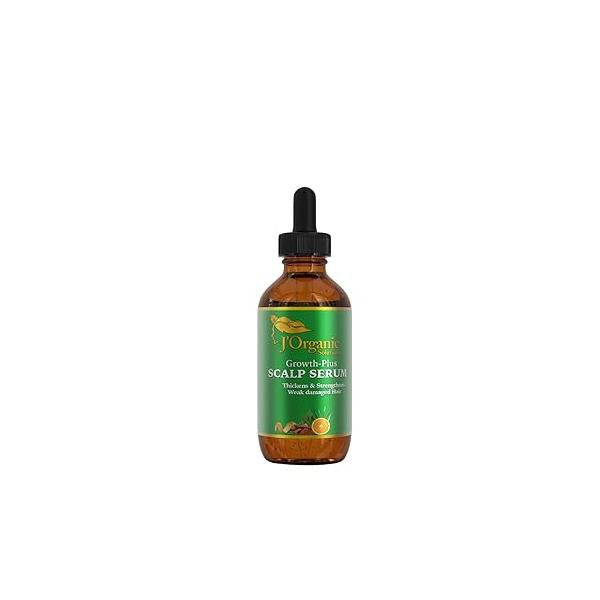 J'Organic Solutions Growth-Plus Scalp Nourishing Oil (2 oz)