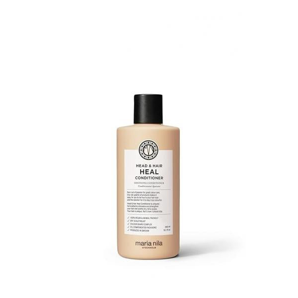 Maria Nila Head & Hair Heal, Conditioner 10.1 Fl Oz, Soothing Aloe Vera for dry itchy scalps, 100% Vegan Sulfate/Paraben free