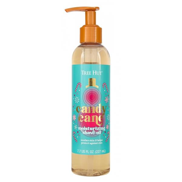 Tree Hut Bare Candy Cane Hydrating & Moisturizing Shave Oil, 7.7 fl oz.