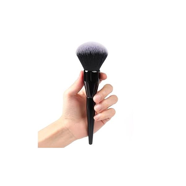 Large Powder Brush: Luxurious Foundation Brush, Professional Makeup Brush For Blending Liquid, Cream and Flawless Powder, Buffing, Blending, Vegan Tool With Cruelty-Free Bristles