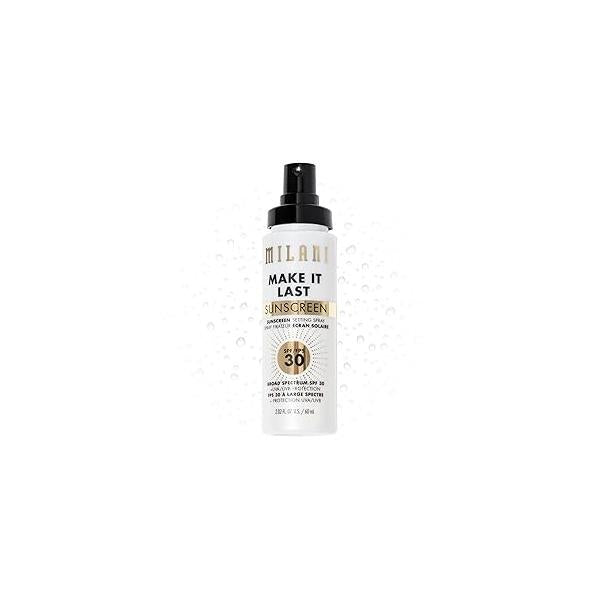 Milani Setting Spray + Primer, Make It Last Original - Natural Finish with Niacinamide for Hydration, Makeup and Face 3-in-1 Prime Hydrate Set, 2.03 Fl. Oz