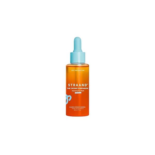 Crown Companion Cleansing Pre-Wash Scalp Oil - Hydrating for Dry with Hyaluronic Acid, Jojoba & Squalane Pre Shampoo Detox Product Build-Up (1.7 fl oz)