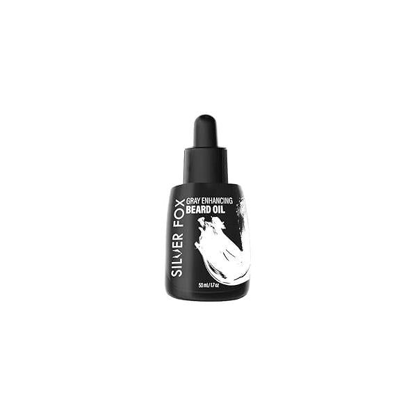 Godefroy Silver Fox | Natural Beard Oil For Gray Hair for Shine and Brightness