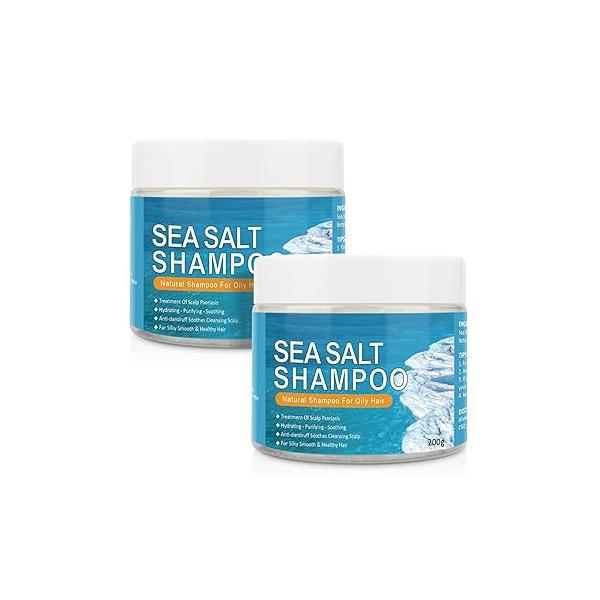 Cleansing Purifying Scrub with Sea Salt Exfoliator to Dexofiy & Purify 2-in-1 Shampoo and Scalp Cleanses Hair of Product Buildup Remove for Immense Shine 257g