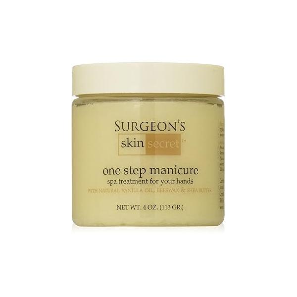 Surgeon's Skin Secret One Step Manicure/Pedicure 4oz. - Vanilla