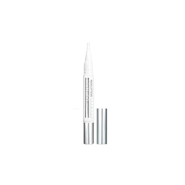 L'Oreal Paris Makeup Lash Serum Solution, Denser Thicker-Looking Fringe in 4 Weeks, Formulated with Caring Complex containing Hyaluronic Acid, 0.05 fl; oz.