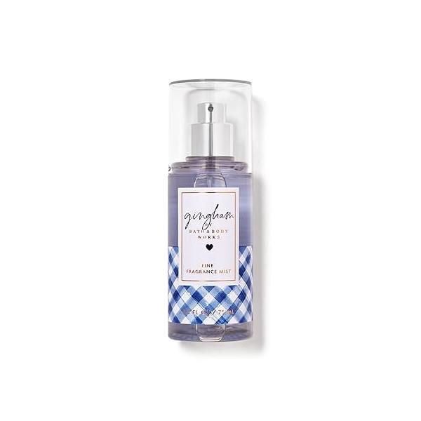 Bath and Body Works Fine Fragrance Mist Travel Size Mini Purse Spray 2.5 Ounce (Gingham)