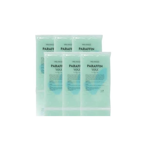 Paraffin Wax Refills for Baths, 6 packs Unscent Hand and Feet Hydration Moisturizing