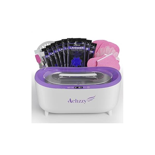Paraffin Wax Machine for Hands and Feet, 5000ml Professional Warmer with Temperature Control, Smart Heating, Stainless Steel Inner Pot, Moisturizing Hot Bath Refills Skincare