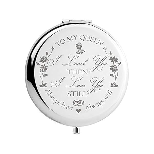 Wife Gifts from Husband Anniversary, Romantic for Her, Birthday Gift Ideas, Women’s Accessory Wedding,Silver