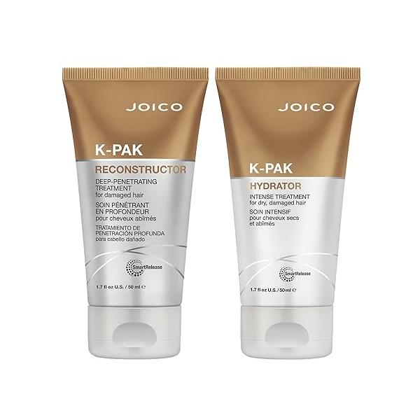 Joico K-PAK Daily Reconstructing Set | For Damaged Hair Restore Shine Smooth & Detangle Eliminate Static With Keratin Guajava Fruit Extract