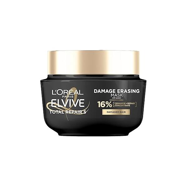 L'Oreal Paris Elvive Total Repair 5 Damage-Erasing Balm with Almond and Protein, 8.5 Ounce