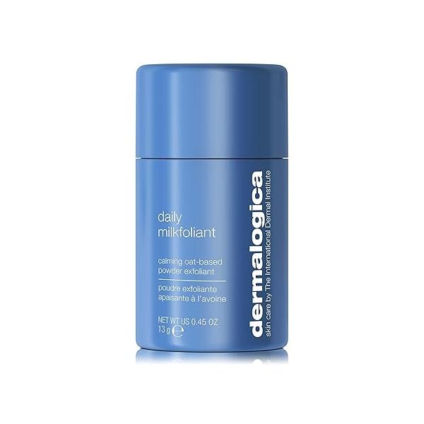 Dermalogica Daily Milkfoliant, Face Exfoliator, Powder Scrub Exfoliant with AHA and BHA - Calming, Polishing Hydrating Skin, Oat-Based, Vegan Product