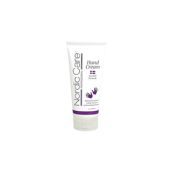 Nordic Care Hand Cream, 6 oz. | Shea Butter Lotion for Dry Hands and Cracked Skin Paraben & Lanolin-free Essential Oils, Vitamin A E, Squalane Lavender