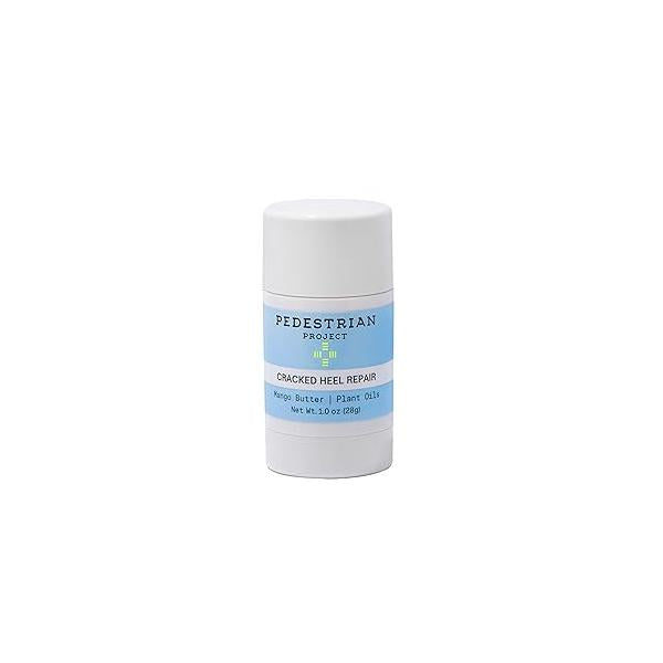 Cracked Heel Repair Foot Care Balm, Smooths & Fills Cracks Rough Skin with Healing Shea Mango Butters, Vegan, Cruelty Free, 1 oz