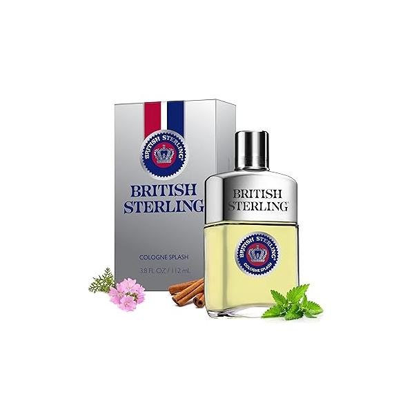 British Sterling By Dana For Men. Cologne Splash, 3.8-Ounces