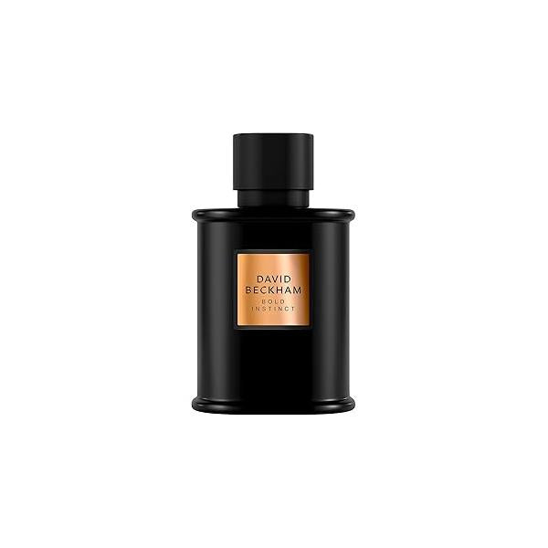 David Beckham Bold Instinct Eau de Parfum 2.5 fl oz (Pack of 1), Notes Laureal Leaf, Nutmeg, and Smokey Wood, Men's Fragrance, Long Lasting, Everyday Travel Size