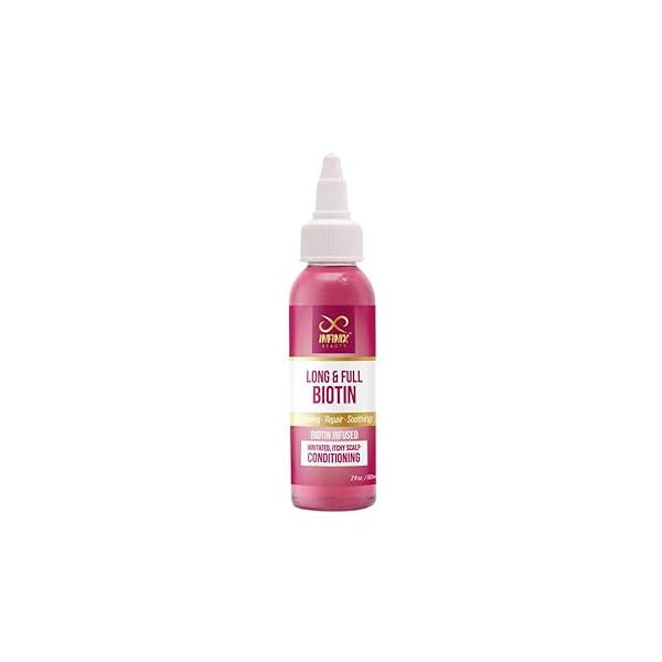 Biotin Hair Oil - Advanced Growth Serum, For Volume and Thickness, Fuller & Thicker Hair, Soothing Scalp Care, Regrowth Oil, Non-Greasy Formula, Ideal for All Types, 2oz/60ml