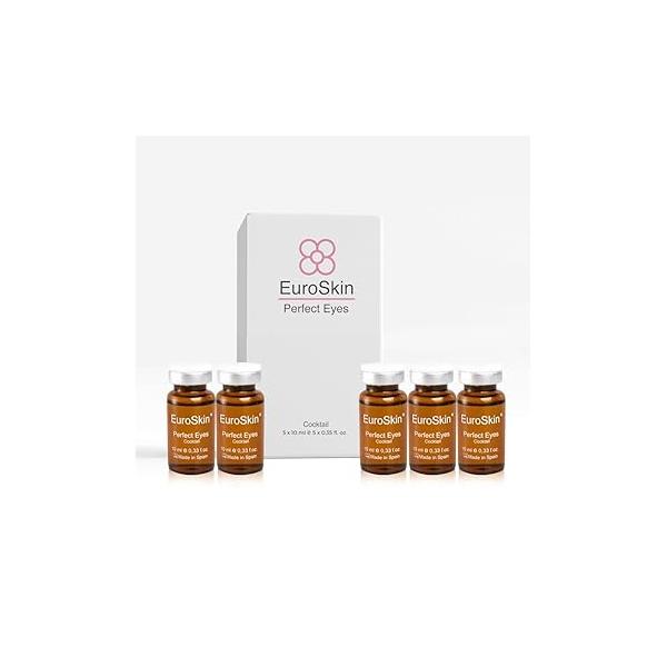 perfect eyes. Periocular and facial treatment. Prevent problems in the eye contour. Aestheticians' favorite liquid ampoules. Ampollas liquidas favorita por las esteticistas.