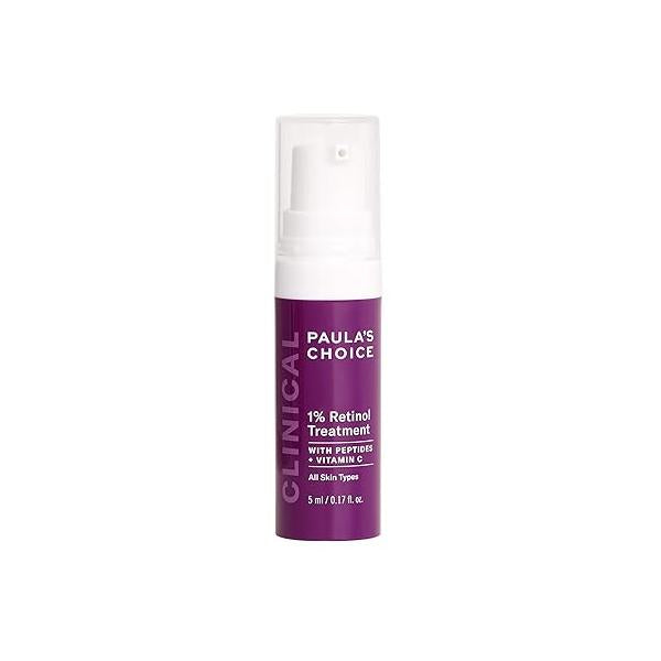Paula's Choice CLINICAL 1% Retinol Treatment Cream with Peptides, Vitamin C & Licorice Extract, Anti-Aging Wrinkles