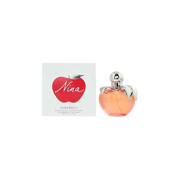 Nina Ricci Eau de Toilette Refillable Spray for Women, 2.7 Ounce