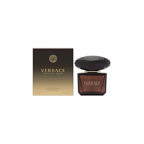 VERSACE Crystal Noir Eau De Parfum Spray for Women, 3 Ounce