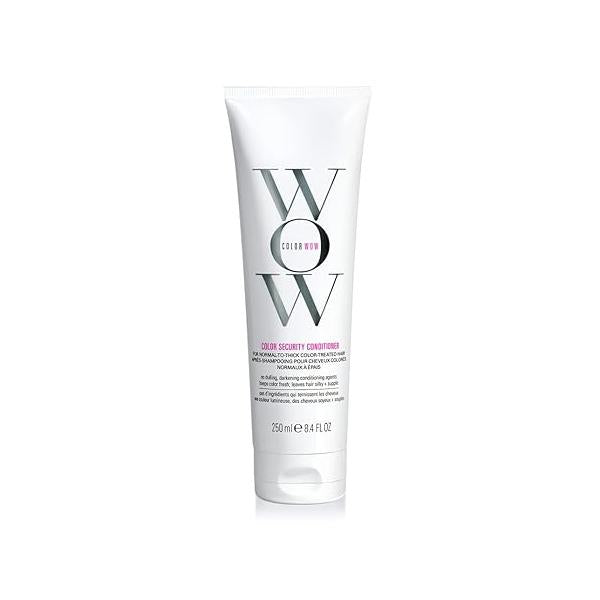 COLOR WOW Color Security Conditioner Normal to Thick - Rich hydration for thick, coarse, curly hair; detangles, nourishes + adds shine with Avocado Oil; color safe; heat protection