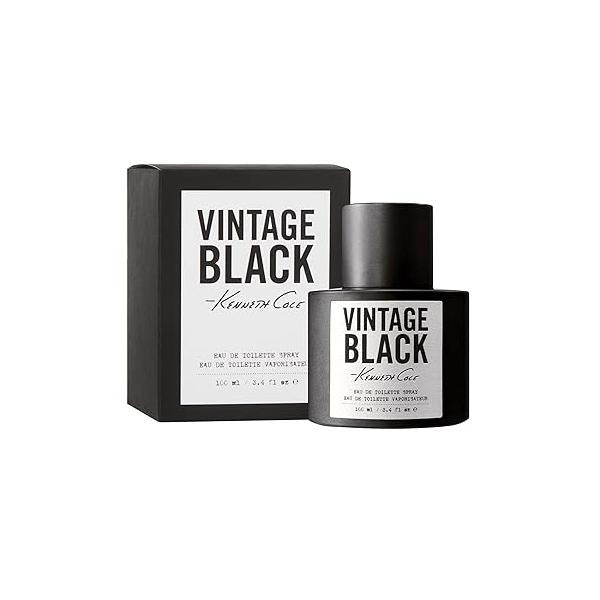 Kenneth Cole Vintage Black Eau de Toilette Spray Cologne for Men, 3.4 Fl. Oz.
