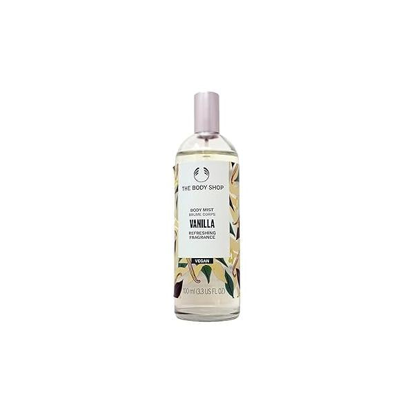 The Body Shop Vanilla Mist - Refreshes and Cools with a Sweet Scent Vegan 3.3 oz