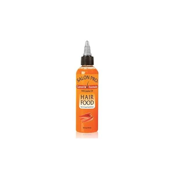 Salon Pro [Carrot Oil Formula Hair Food 4 Oz