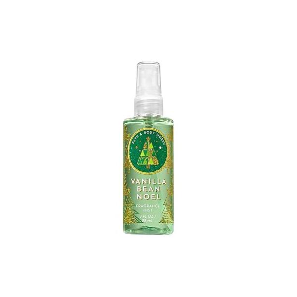 Bath and Body Works VANILLA BEAN NOEL Travel Size Fine Fragrance Mist 2.5 Fluid Ounce