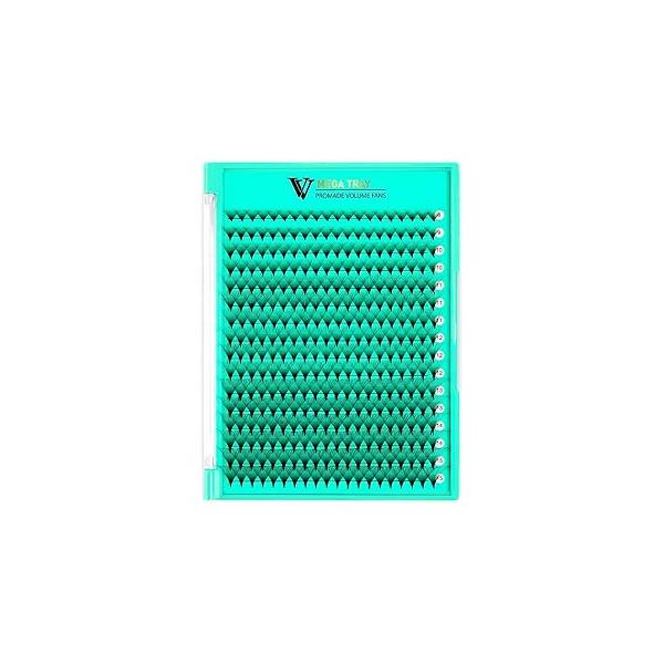 VAVALASH Premade Fans Eyelash Extensions 320 10D 14D 16D 20D 0.05 0.07 Thickness C/D Curl Middle Stem Russian Volume Lash (320 Fans-24D-0.05-D-8-15mm)