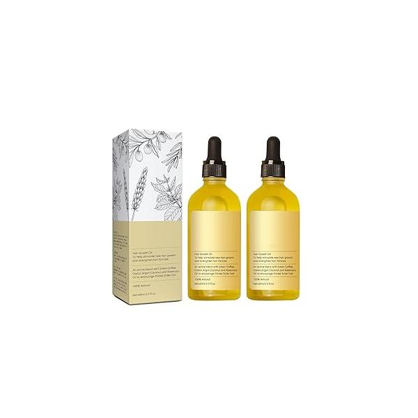 Veganic Natural Rosemary Hair Growth Oil - Organic and Pure for All Types