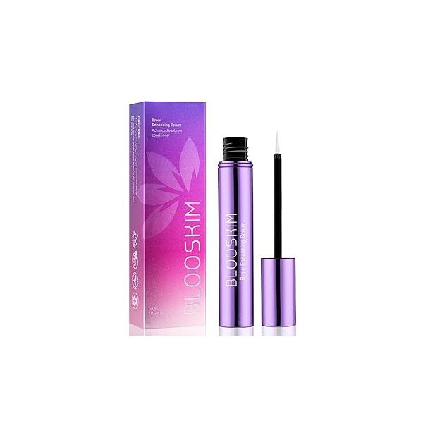 Eyebrow Growth Serum for Women & Men - Natural Brow Enhancing to Grow Thicker, Fuller Brows Fast Nourishing Hair - 5mL