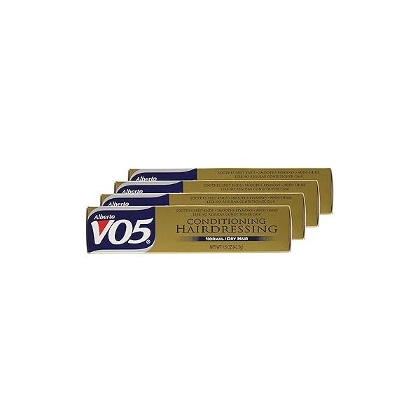 VO5 Cond Hairdressing NORM/DRY 1.5 OZ (Pack of 4)