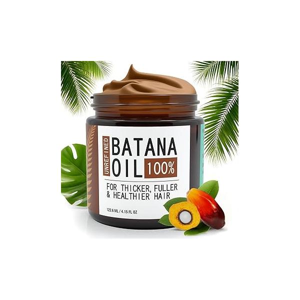 Unalakleet 100% raw batana oil for hair growth - veganic natural care with pleasant smell & good texture, also contains pumpkin seed coffee enhanced results