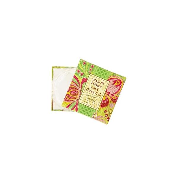 Greenwich Bay Trading Co. Dusting Powder, 4 Ounce, Passion Flower and Olive Oil
