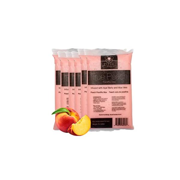 Paraffin Wax Refills - Made in USA Coconut & Jojoba Oils for Luxurious Spa or Home Use on Hands, Feet, Body. Hydrating Soothing