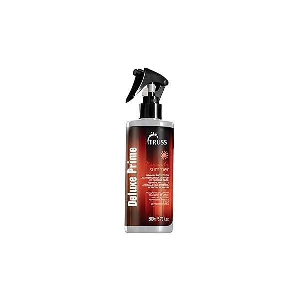 Truss Deluxe Prime Summer Hair Treatment - Protection Against Damage Caused By The Sun, Ocean and Pool Repairs, Protects, & Seals Stands While Adding Intense Shine (8.79oz)