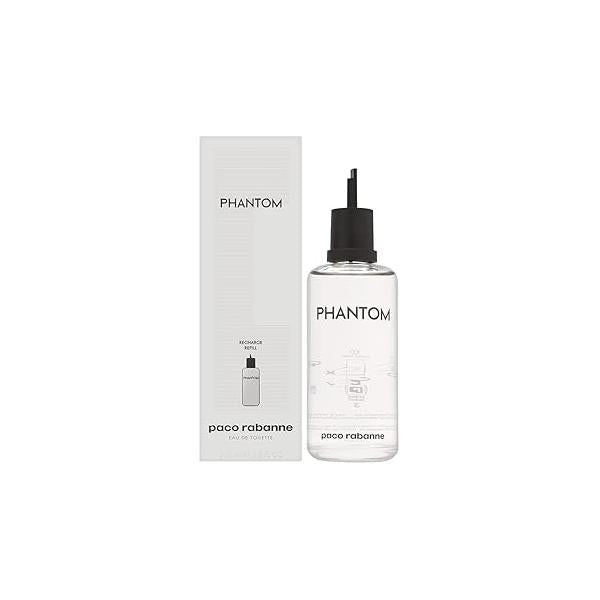 Phantom by Paco Rabanne for Men 6.8 oz Eau de Toilette Recharge Refill