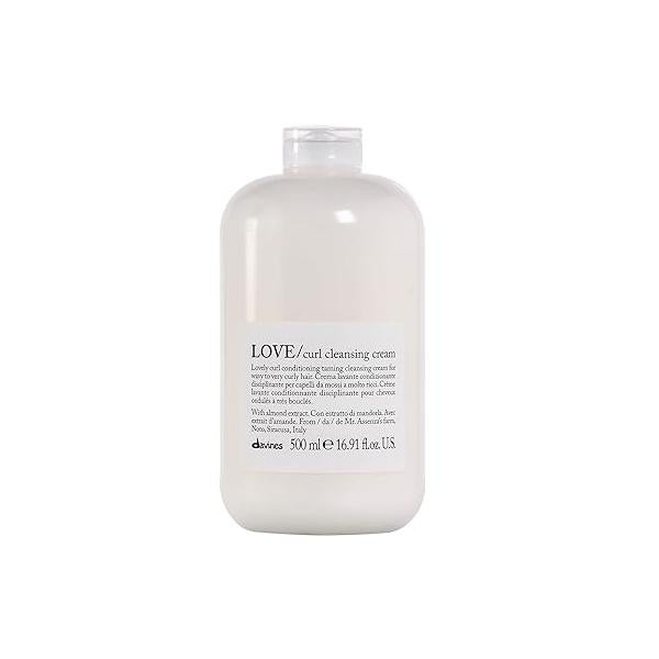 Davines LOVE Curl Cleansing Cream, All In One Shampoo and Conditioner, Soften Hydrate Wavy And Curly Hair, 16.9 Fl. Oz