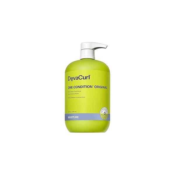 DevaCurl One Condition Original Rich Cream Conditioner | Control and Reduces Frizz Fights Tangles Leaves Curls Nourished